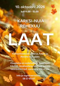 Laat kultuurikeskuse ümbruses ja fuajees